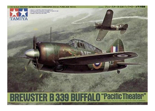 Brewster B-339 Buffalo 1/48 Kit Para Montar Tamiya 61094