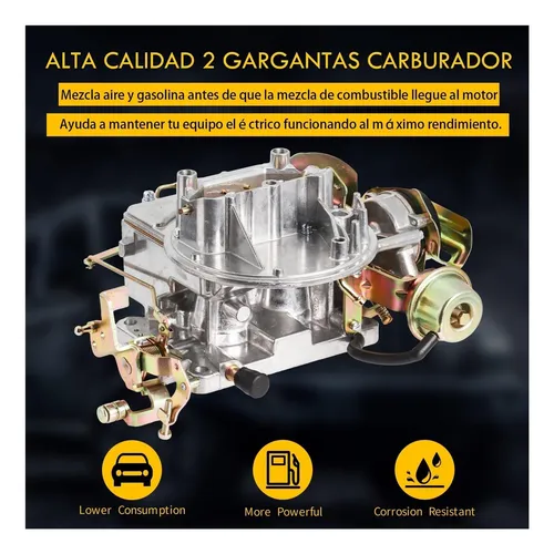 Carburador De 2 Gargantas Para Ford V8 302 Oe A800 2100 2150