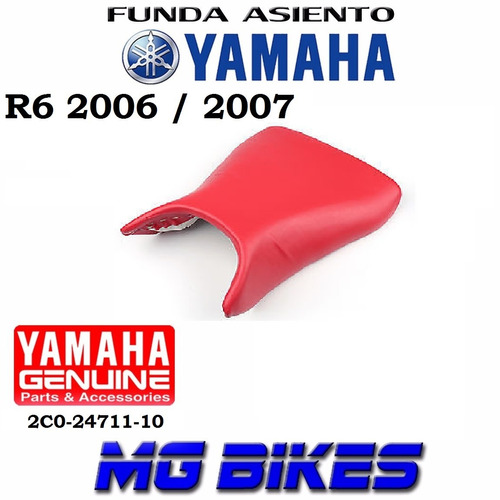 Funda Asiento Yamaha R6 2006 2007 Original Solo En Mg Bikes