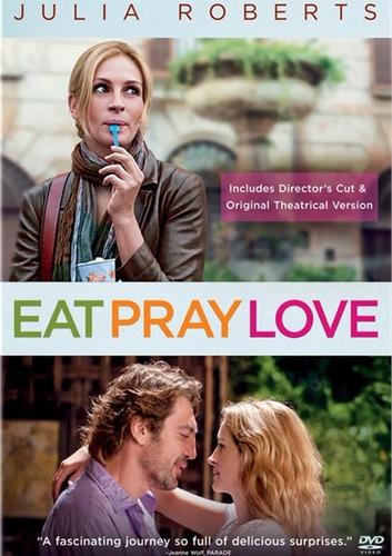 Dvd Eat Pray Love / Comer Rezar Amar