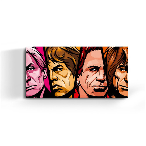Cuadro The Rolling Stones Rock And Roll Moderno Decoracion 