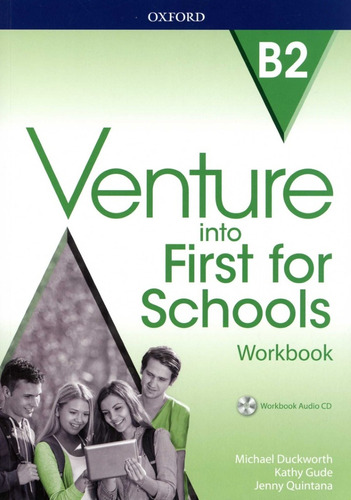 Venture Into First For Schools B2 -wbk N/key Cd Audio - Mich