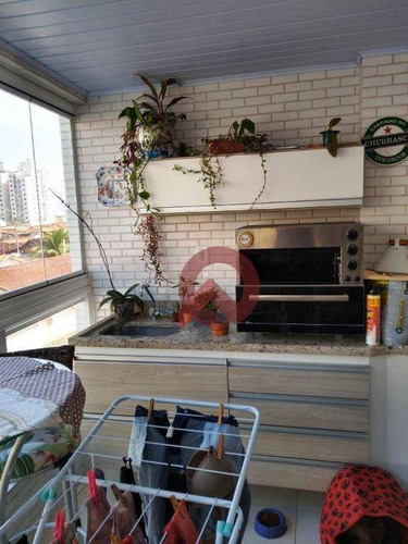 Imagem 12 de 21 de Apartamento Com 2 Dormitórios À Venda, 66 M² Por R$ 398.000,00 - Tupi - Praia Grande/sp - Ap1920