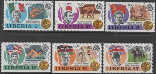 Liberia Deportes Olimpicos 1972 Alemania Medallistas