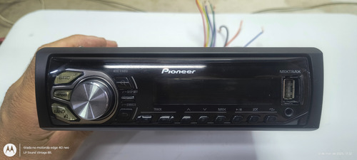 Som Automotivo Pioneer Mvh-x168ui - Entrada Auxiliar E Usb (Usado)