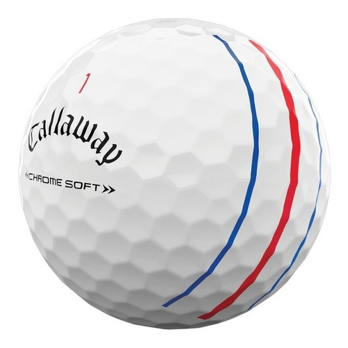 Pelotas Callaway Chrome Soft Triple Track X 3 Color Blanco