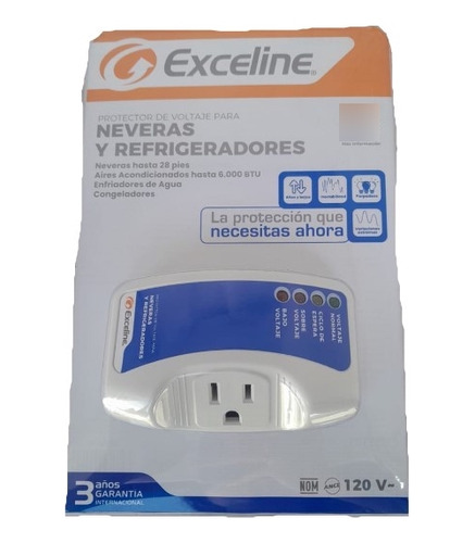 Protector Para Voltaje 110v (nevera). (gsm-n120)