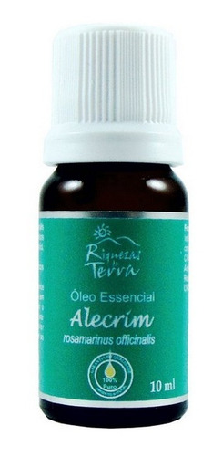 Óleo Essencial De Alecrim 100% Puro Certificado Ibd 10ml