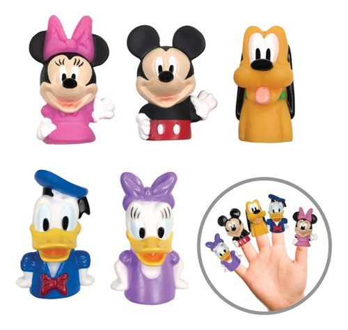 Disney Junior Mickey Mouse Y Sus Amigos 5 Finger Toys