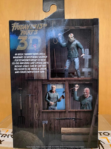 Figura Neca Jason Voorhees Friday The 13th Part 3 Colección (Usado)
