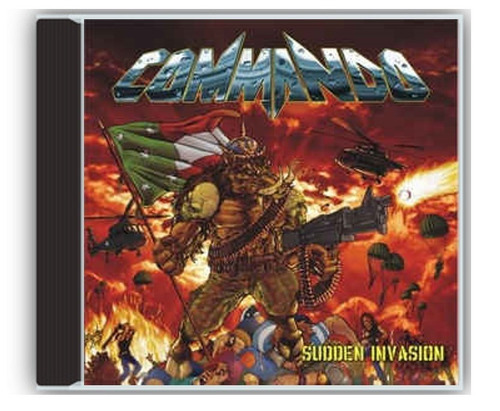 Commando Cd Sudden Invasion Trash Metal Yucatan