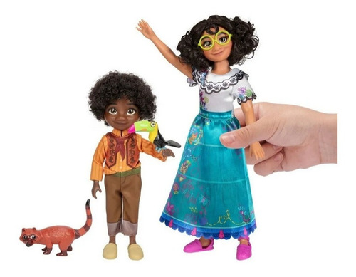 Muñeca Disney Encanto Mirabel Y Antonio Aventureros, Jakks