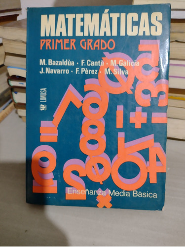 Matemáticas Primer Grado M Bazaldúa Rp59