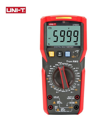 Multímetro Digital De Alta Precisión Ut89xd Trms