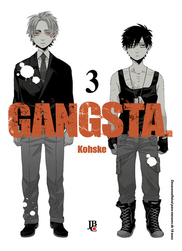 Gangsta - Vol. 3, de Kohske. Editorial Editora JBC, capa mole em português, 2016