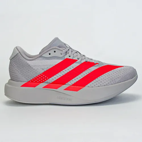 Tênis adidas Adizero Pacer Feminino Corrida Cinza/vermelho Liso 38 Br