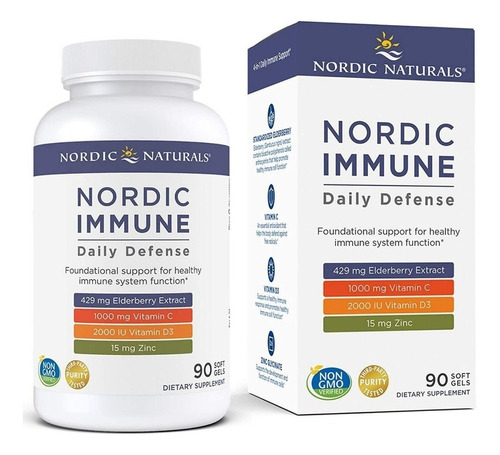 Nordic Naturals Nordic Immune Daily Defense 90caps