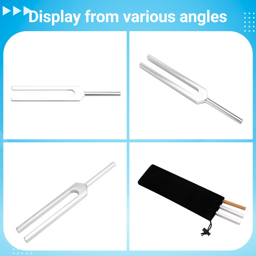 Diapasón P3432 Hz Con Martillo, Para Curar Y Curar Sonidos