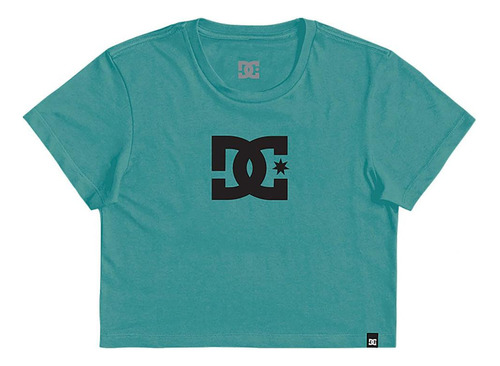 Remera Moda Dc Star Crop Vr Mujer