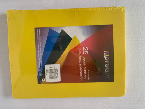 Pasta Para Engargolar De Plástico Amarillo Opaco Prolam