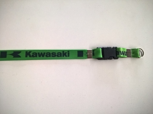Chaveiro Cordão Logo Kawasaki Bom Para Z750 Z800 Z900 Z1000.