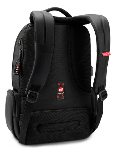 Mochila Tigernu Ejecutiva Para Notebook Negro T-b3143u
