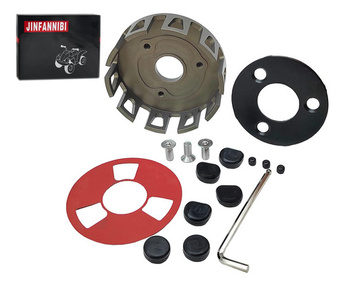 Kit Cesta Embrague Resistente Cnc Para Yamaha 200