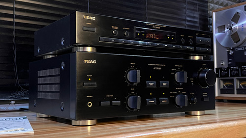 Amplificador Teac A-x5030 + Sintonizador T-x3000!!!! Tbaudio Negro (Usado)