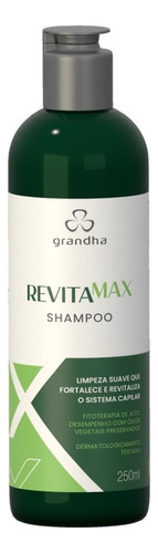 Shampoo Nutritivo Grandha Revitamax Fitoterápico Danificados