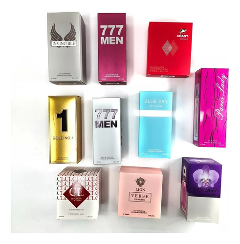 Perfume Marca Ebc Collection, Mayoreo Perfumes Pack 20