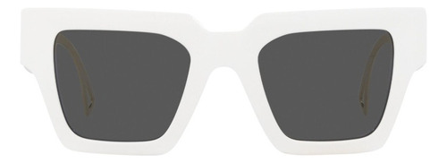 Gafas De Sol Versace Ve4431 Mujer Originales Color Blanco Color del armazón Blanco