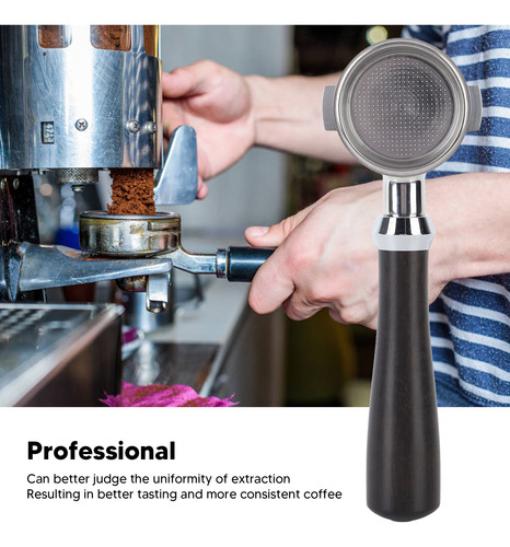 Piezas De Máquinas De Café Portafiltro Sin Fondo A Prueba De