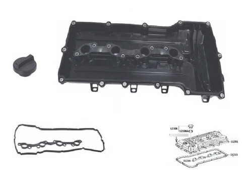 Tapa Punterias   Junta Y Tapon Toyota Hilux 2.7 04-19