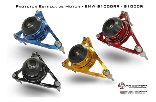 Protetor Motor Estrela Procton Racing Bmw S1000 1000 Rr R Xr