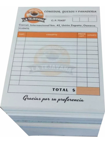 Notas Remision Autocopiante