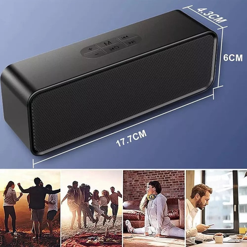 Bocina Bluetooth Portátil Inalambrica Altavoces Recargables