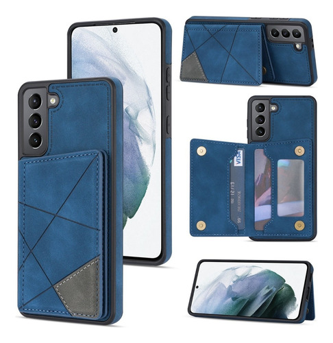 B Funda De Tarjeta Wallet For Samsung S21 Fe S21 Ultra Plus