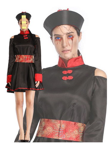 Vestido De Zombi Vampiro Sangriento De Halloween