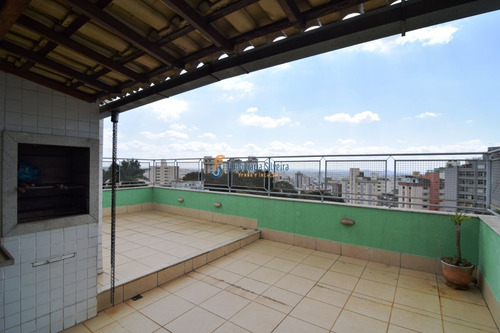 Imagem 11 de 24 de Cobertura 4 Quartos, 2 Vagas No Bairro Da Graça, Belo Horizonte. - 5840
