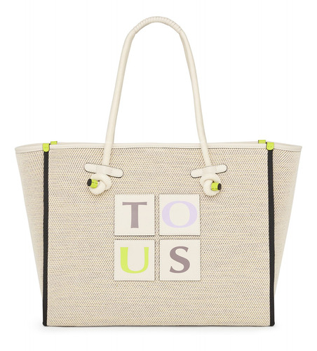 Bolso Capazo Grande Beige Tous Yummy