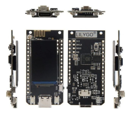Ttgo T-picoc3 Esp32 C3 Risc-v Rp2040 Display 1.14 Wifi Bt