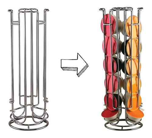 Suporte Para Capsula De Cafe Dolce Gusto Hauskraft