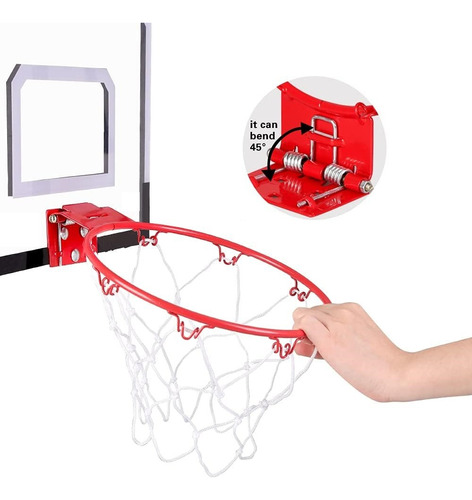 Tablero Acrilico Y Metal De Basketball Para Niños