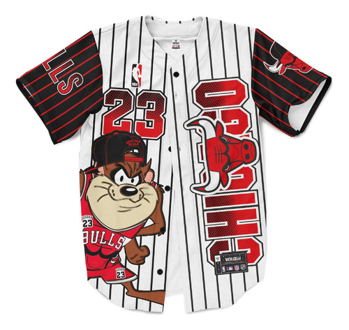 Camiseta Beisbolera Chicago Taz