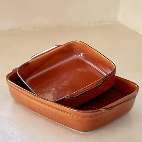 Panadero Rectangular De Cerámica De 13 X 8,8 - Colección P