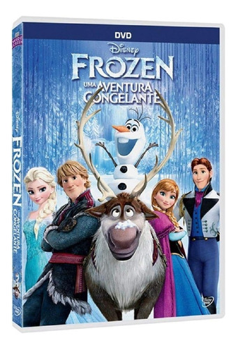 Frozen - Uma Aventura Congelante - Dvd Disney