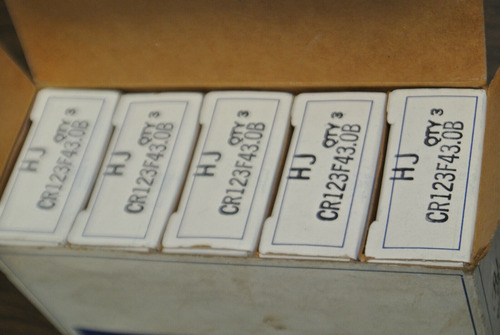 Lot Of 15 / Ge Control Cr123f43.0b Thermal Overload Heat Jjm