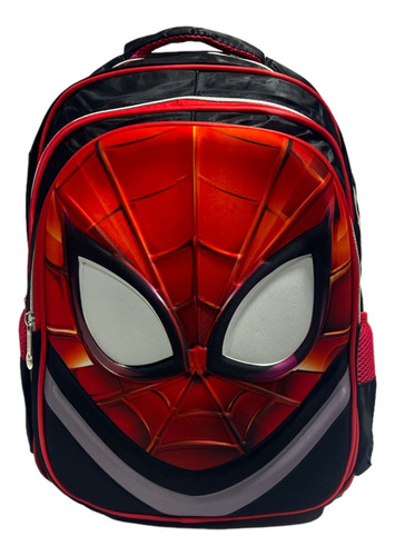 Mochila Hombre Araña Avengers Modelo Cabeza Modo 3 D Única 