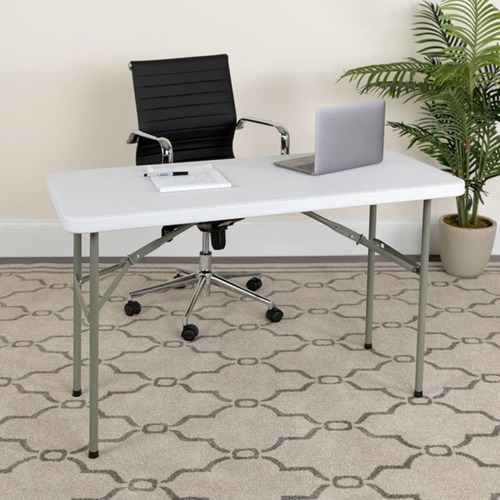 Mesa Plegable Tipo Maleta Rectangular 122 X 61 Cm