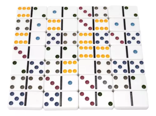 Jogo De Domino Colorido